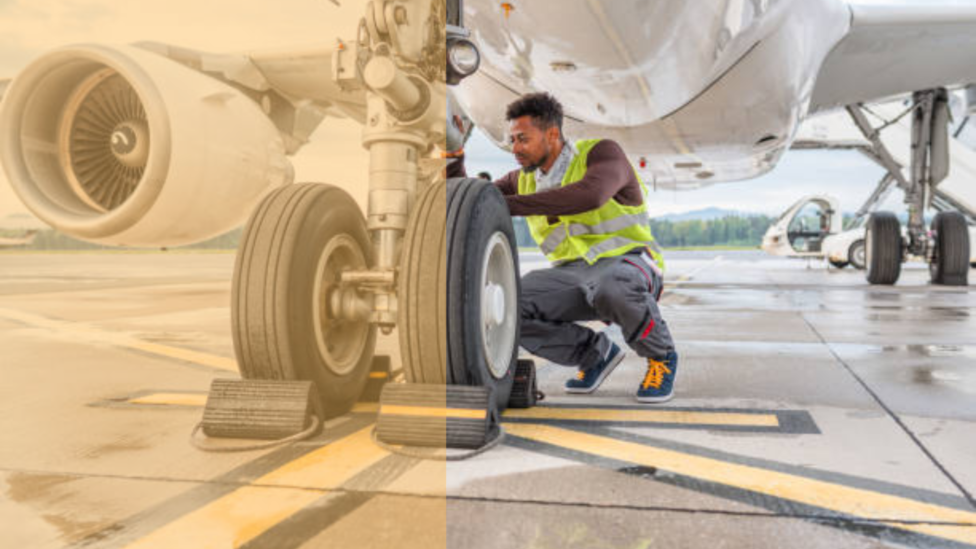 Aircraft On Ground Supports